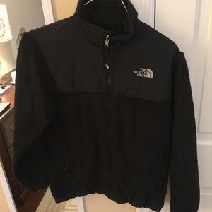 Black North Face Zip Up